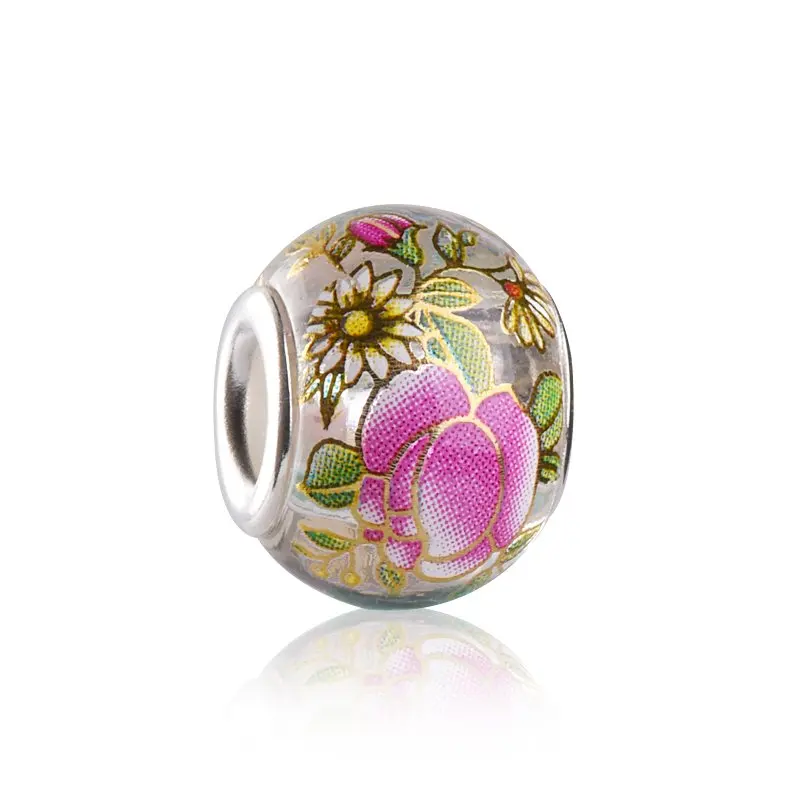 100 шт. стеклянные бусины разделители для украшений в этническом стиле|glass beads