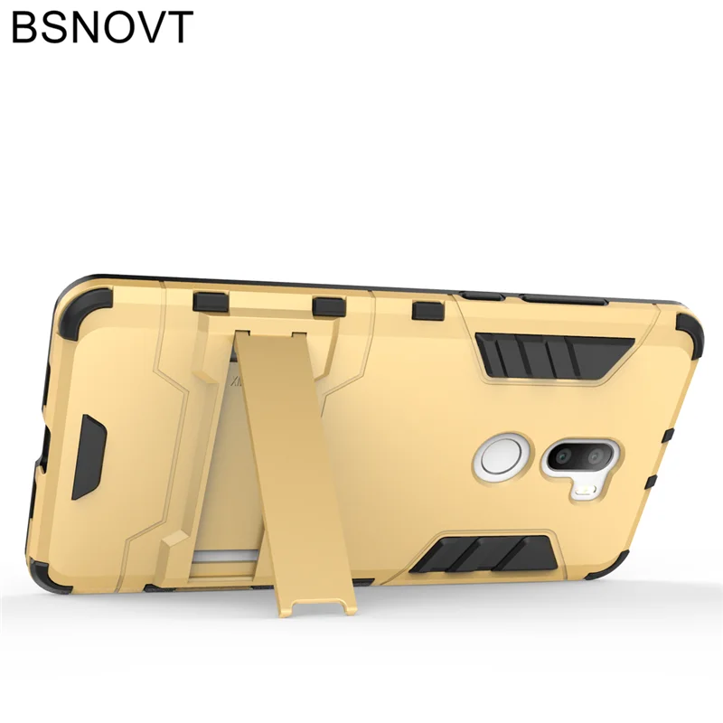 For Xiaomi Mi A1 Case Silicone + Plastic Phone Holder Armor Bumper Anti-knock 5X |