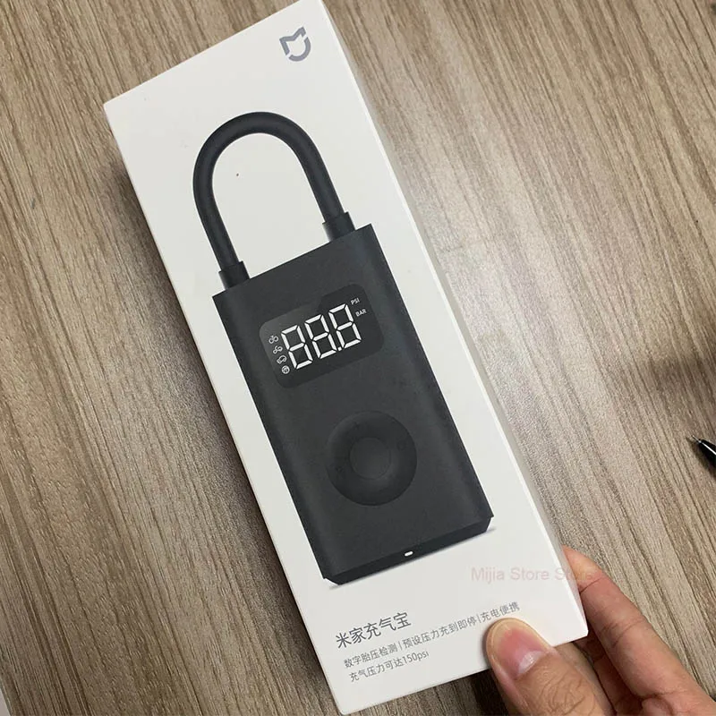 Xiaomi Mijia Портативный Умный Цифровой датчик давления в шинах Электрический насос для велосипеда мотоцикла автомобиля футбола H30