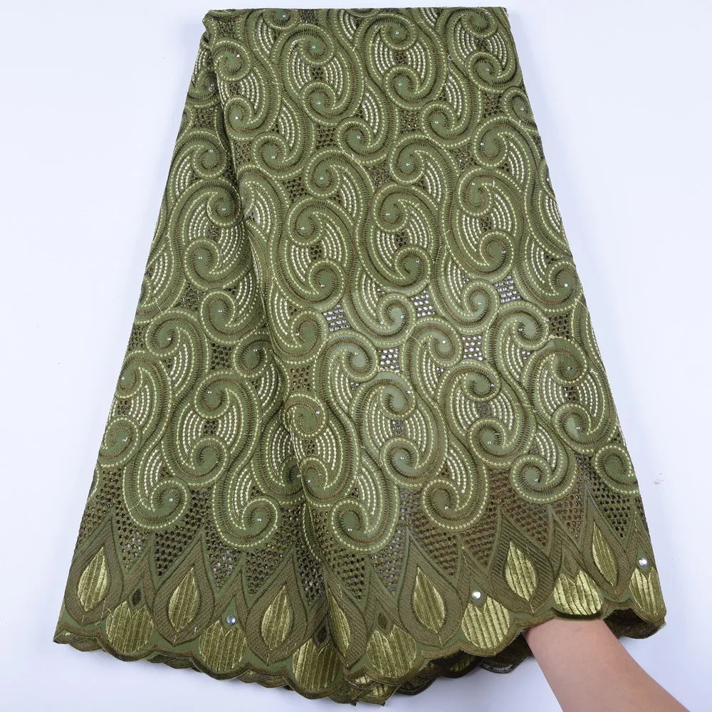 Женское и мужское хлопковое кружевное платье в нигерийском стиле свадебное из