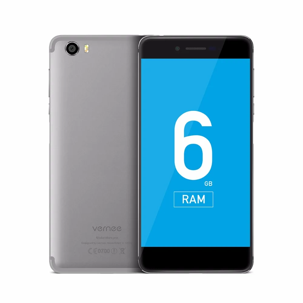Vernee Mars Pro 5 &quotFHD дисплей 6 ГБ 64 Гб 4G LTE мобильный телефон MT6757T Восьмиядерный 3500 мАч