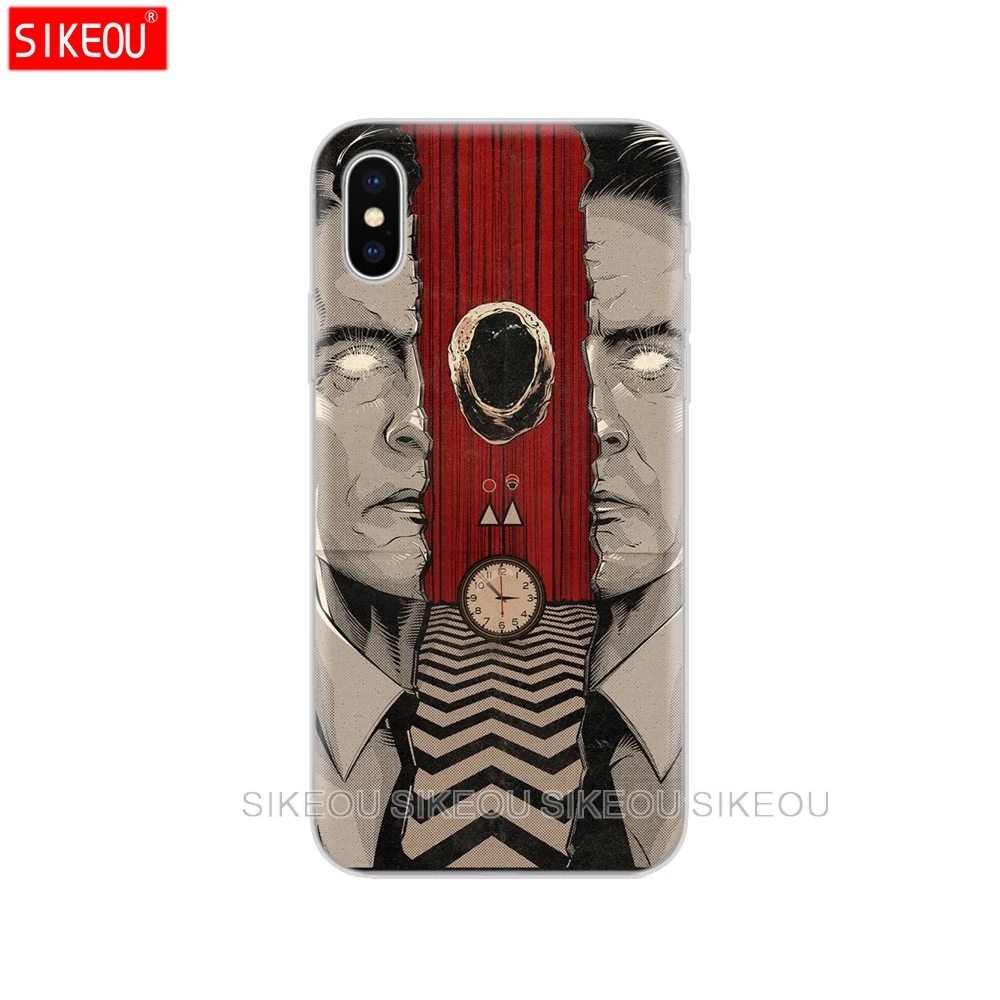 50568 Силиконовый чехол для iPhone 6X8 7 6s 5 5S SE плюс 10 Твин Пикс огонь ходить со мной - Цвет: 50568