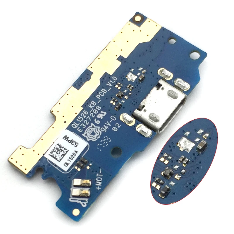 Новый для Asus Zenfone 4 Max ZC520KL Micro USB зарядная док станция контактор PCB плата гибкий