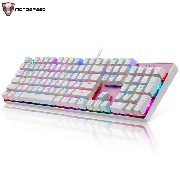 Новый оригинальный полный ключ неограниченное Motospeed inflictor CK104 механическая