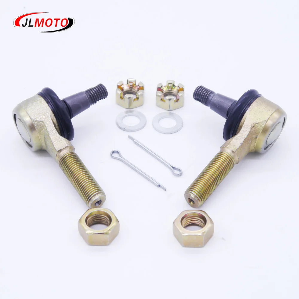 1 пара M12 LH & RH рулевой наконечник тяги с ручной резьбой Подходит для Kawasaki KFX450R Suzuki
