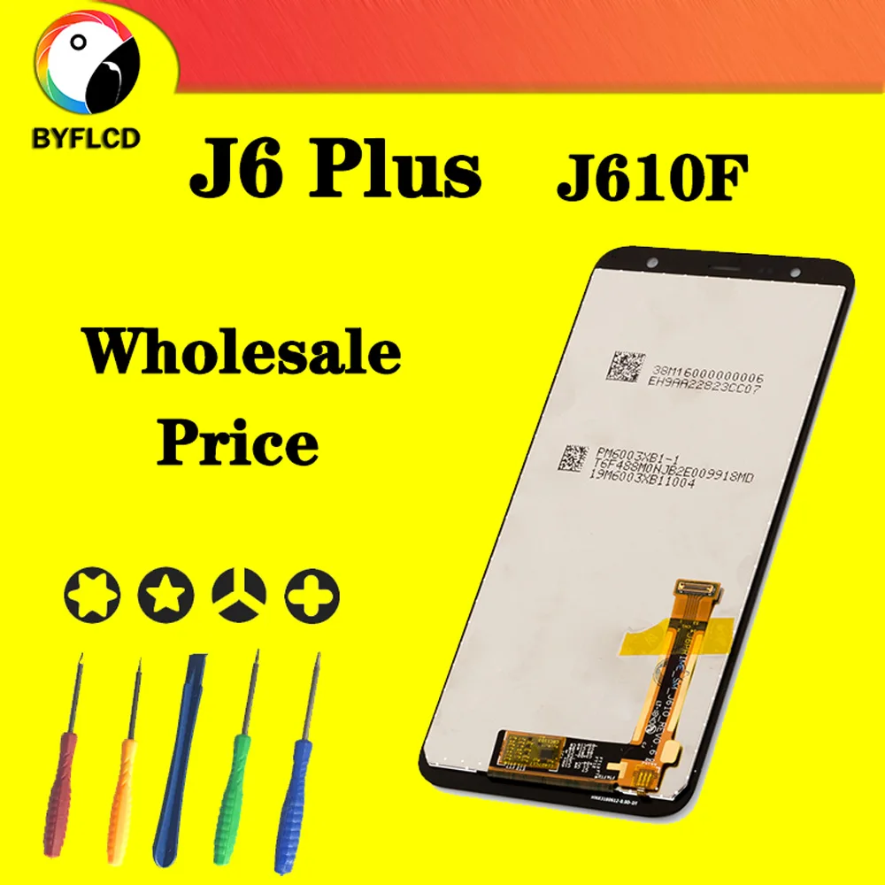 Оригинальный 6 0 ''ЖК экран для samsung Galaxy J610 J610F оптовая цена J6 Plus|Экраны мобильных