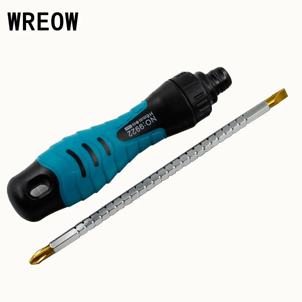 

2in1 Precision Adjustable Ratchet Screwdriver Set Two-Way Slotted CR-V Phillips Magnetic Precision Screwdriver Bits