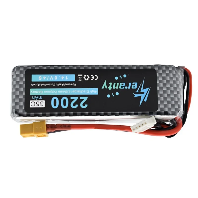 3 шт. 14 8 в 2200 мАч 35C LiPo батарея T/XT60/JST/EC5 Plug14.8v перезаряжаемая 4S Lipo литиевая для