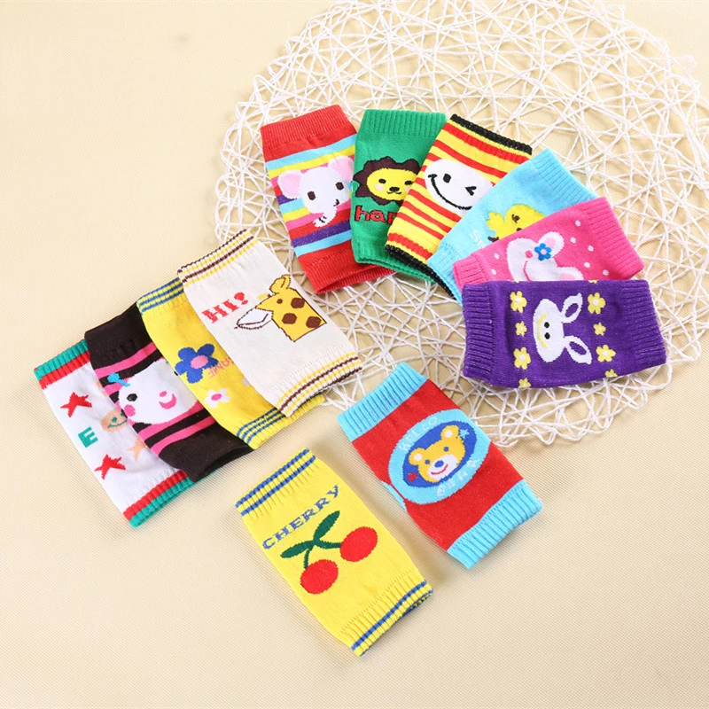 1 Pair Baby's Safety Knee Pad Leg Warmer Newborn Crawling Elbow Cushion Infant Toddlers Baby Support Protector Kneecap |
