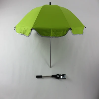 Grass green Детские коляски Интимные аксессуары зонтик красочные детские коляски Тенты зонтик регулируемая складной для стула - Цвет: Grass green
