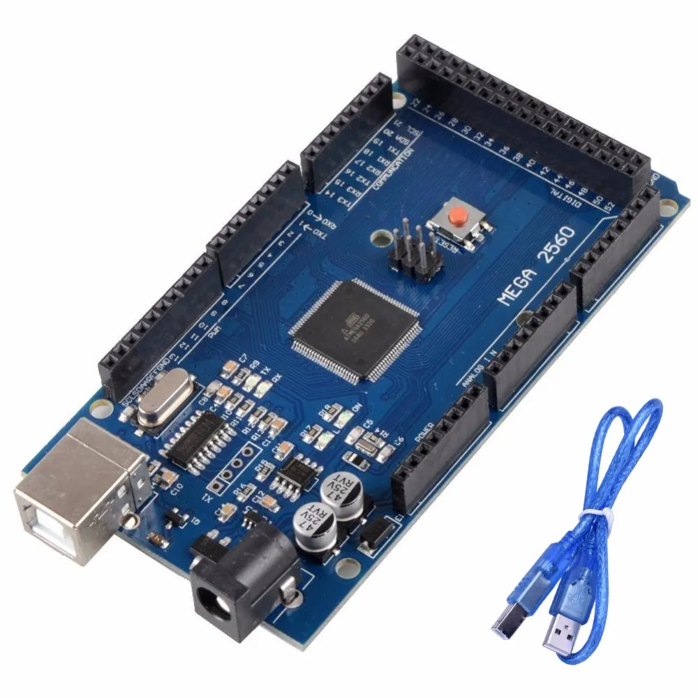 Супер стартовый набор для Arduino UNO R3& Mega2560 плата с сенсором Moudle 1602 lcd led Серводвигатель реле обучения базовый набор