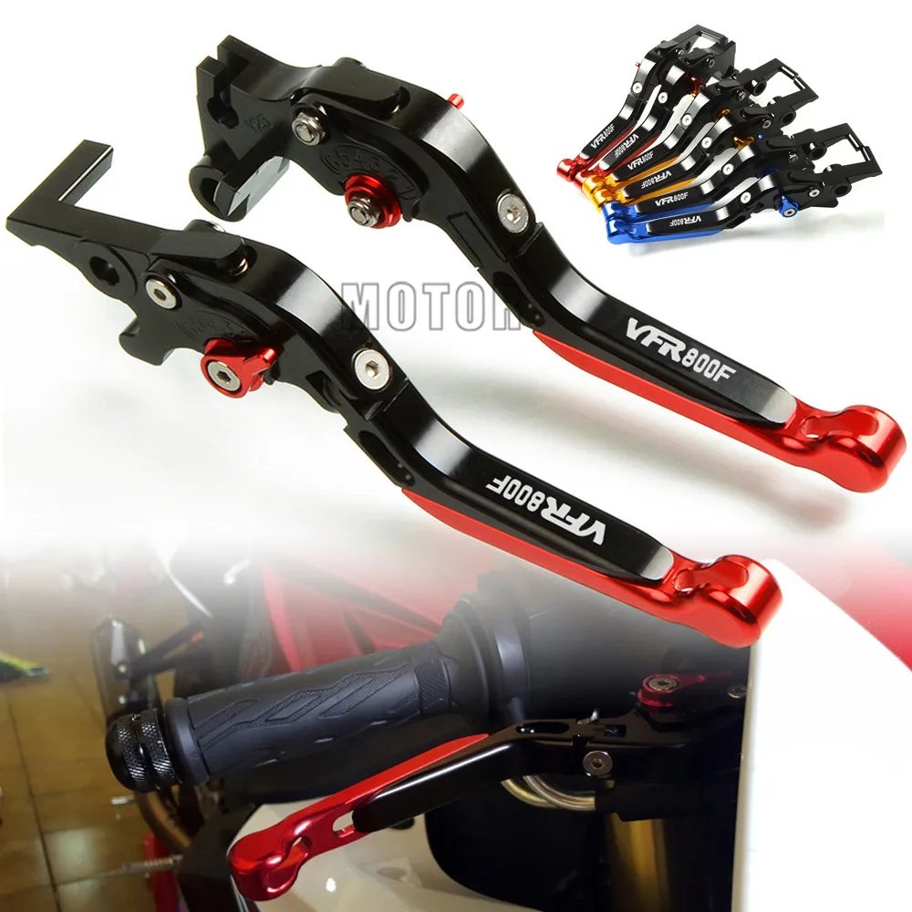 

For Honda VFR800/VFR800F 2002-2017 VFR 800F 800 F Motorcycle CNC Aluminum Adjustable Folding Extendable Fold Brake Clutch Levers