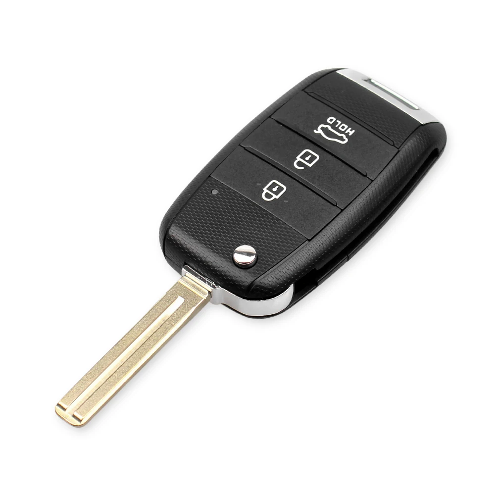Сменный Чехол KEYYOU с 3 кнопками для Kia K2 K3 K5 Carens Cerato Forte чехол автомобильного брелка
