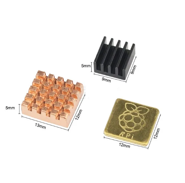 1 комплект синий радиатор кулер из чистого алюминия медный Набор Радиатор для