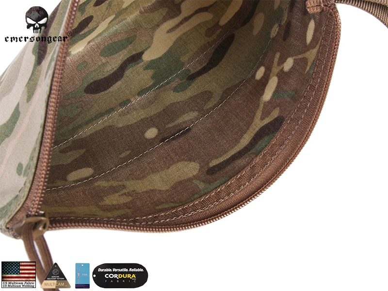 EmersonGear 10InchX7Inch файл карман многофункциональный Молл военный боевой талии сумка