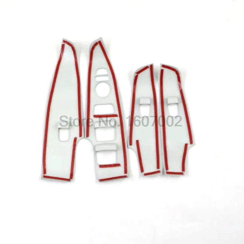 4 шт. хромированная накладка на подлокотник для внутренней двери автомобиля Hyundai