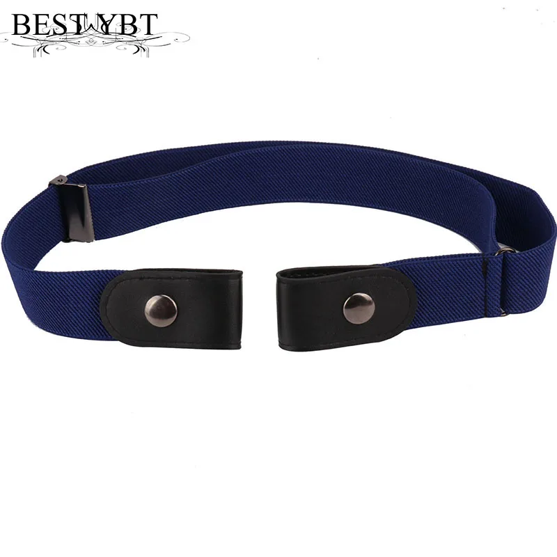 Best YBT Buckle-Free Belt For Jean Pants Dresses No Buckle Stretch Elastic Waist Belt For Unisex No Bulge No Hassle Waist Belt