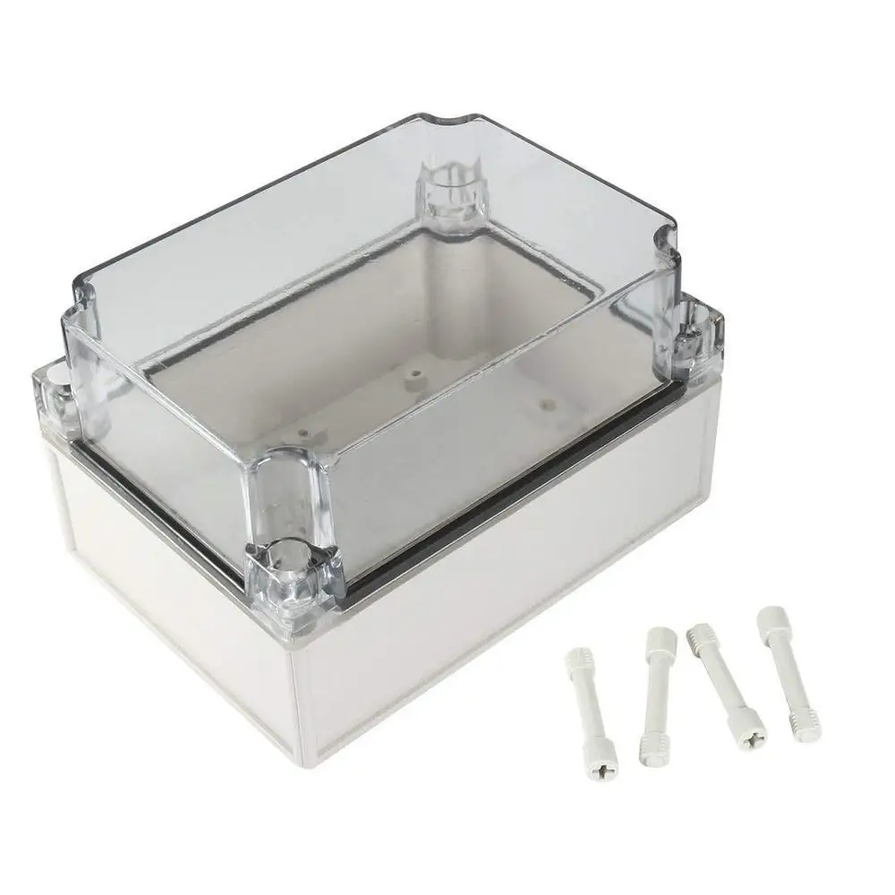 Пластиковая коробка большого размера ABS РАСПРЕДЕЛИТЕЛЬНАЯ КОРОБКА с прозрачным