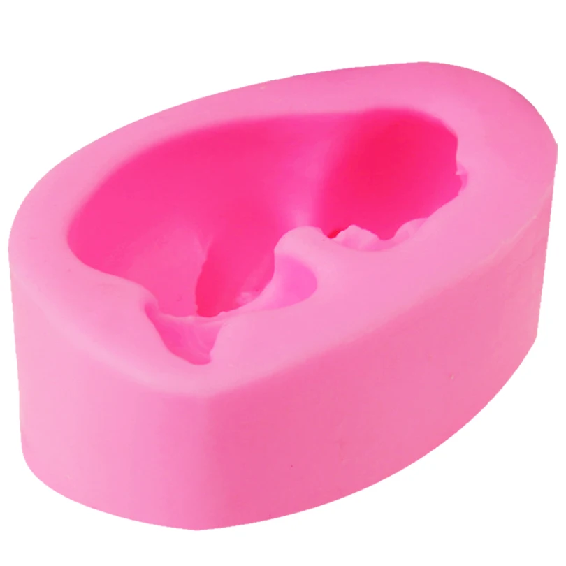 3D Sleeping Baby Candle Moulds Soap Mold Kitchen-Baking Resin Silicone Form Home Decoration DIY Clay Craft Wax-Making F1049 | Дом и сад
