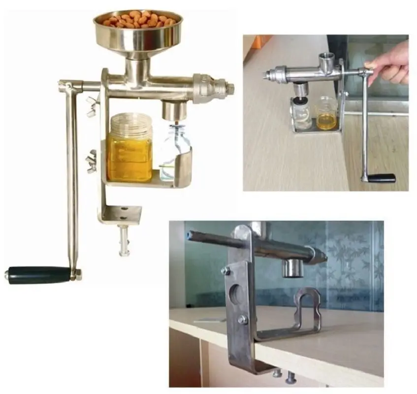 1 шт. ручной масляный пресс для семян арахисовых орехов экстрактор масла