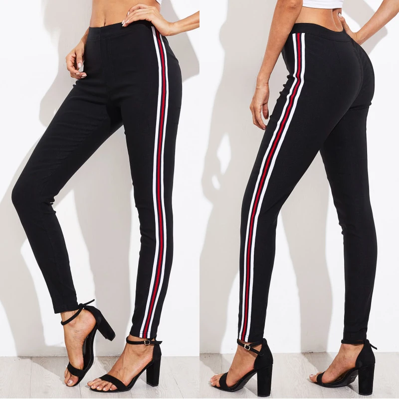 Женские повседневные эластичные брюки карандаш 2018 женские укороченные Капри с