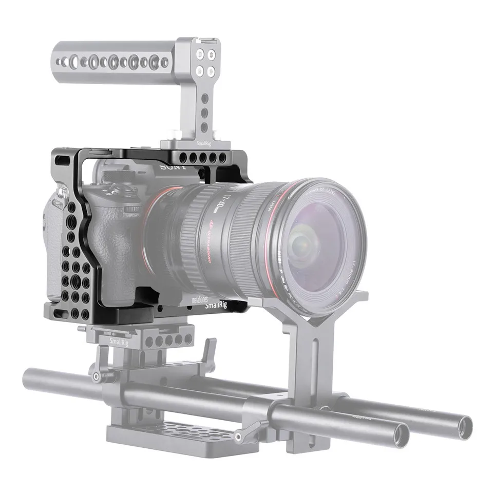 SmallRig клетка из алюминиевого сплава для камеры Sony A7RIII/A7III/A7MIII с холодным башмаком +