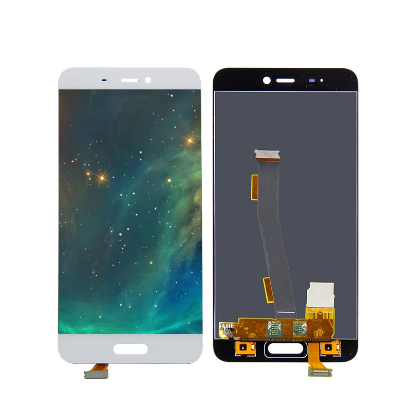 ЖК дисплей 5 15 дюйма для xiaomi mi5 дигитайзер сенсорная панель экран в сборе + рамка с