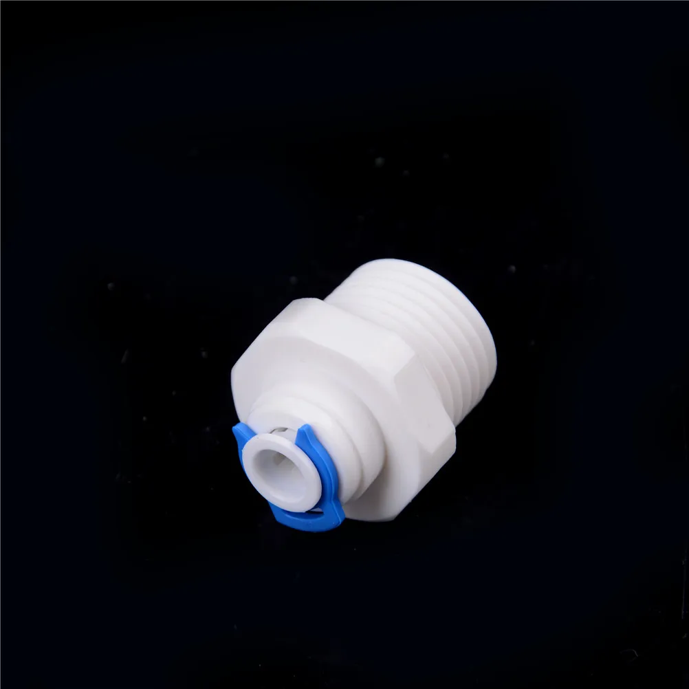 Новинка 1 шт. 1/2 ''резьба штекер 1/4'' Push in Fit Tube Quick Connect RO быстрое соединение