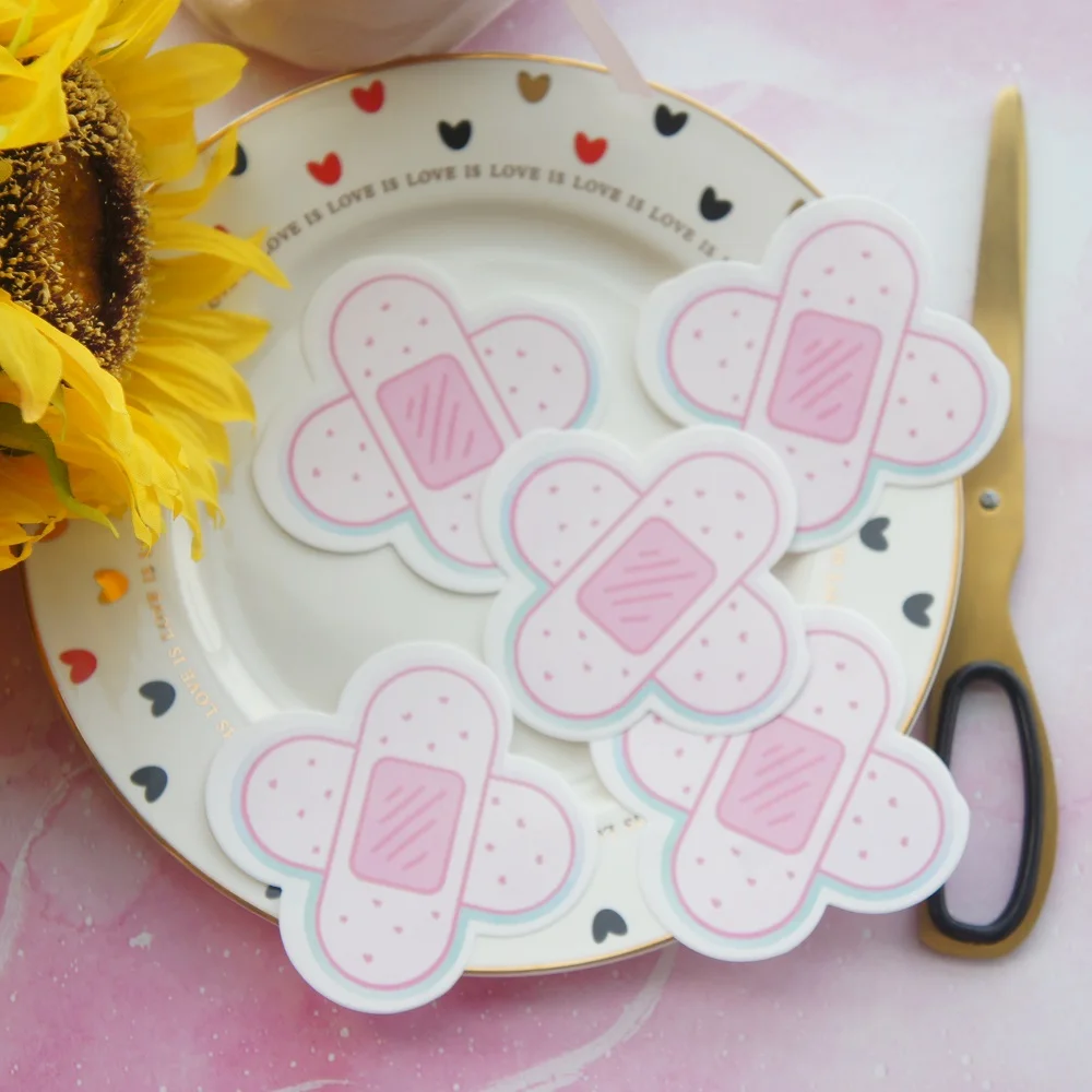 30 шт. сделай сам розовая тема сушка любовь дизайн бумага в качестве творческого