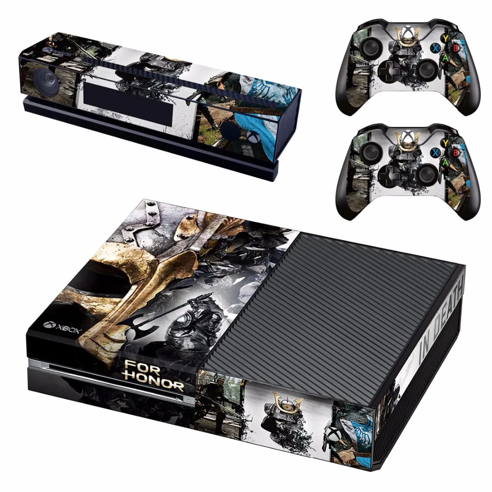 Игра для Honor переводная картинка наклейка Xbox One консоль и 2 контроллера кожи
