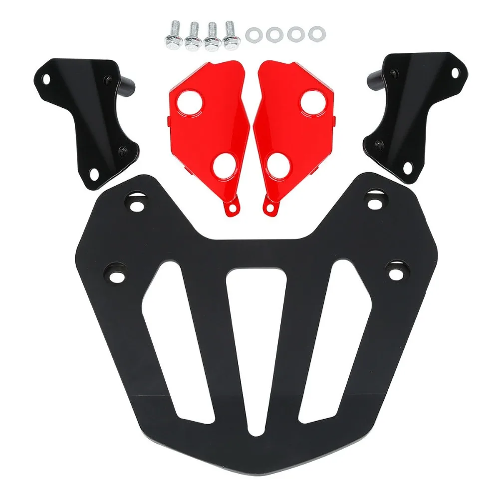 Черный Задний держатель для мотоцикла с крепежным кронштейном Honda GL1800 Goldwing F6B 2013