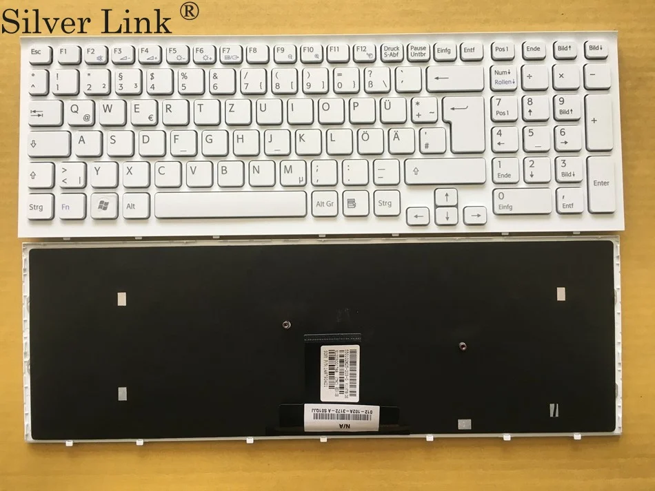 Новая GR немецкая клавиатура для Sony vaio VPCEB36FG VPCEB4J1R VPC EB1E9R VPCEB1S1R VPCEB EB pcg 71211v gr белая с