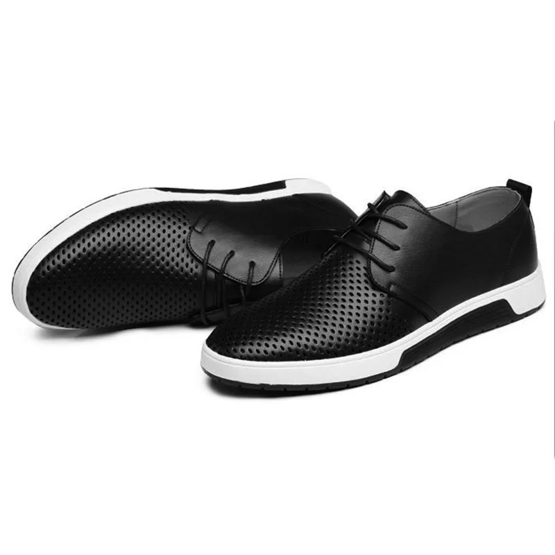 2017 новые мужские туфли Удобная обувь Круглый носок плоские бизнес в британском