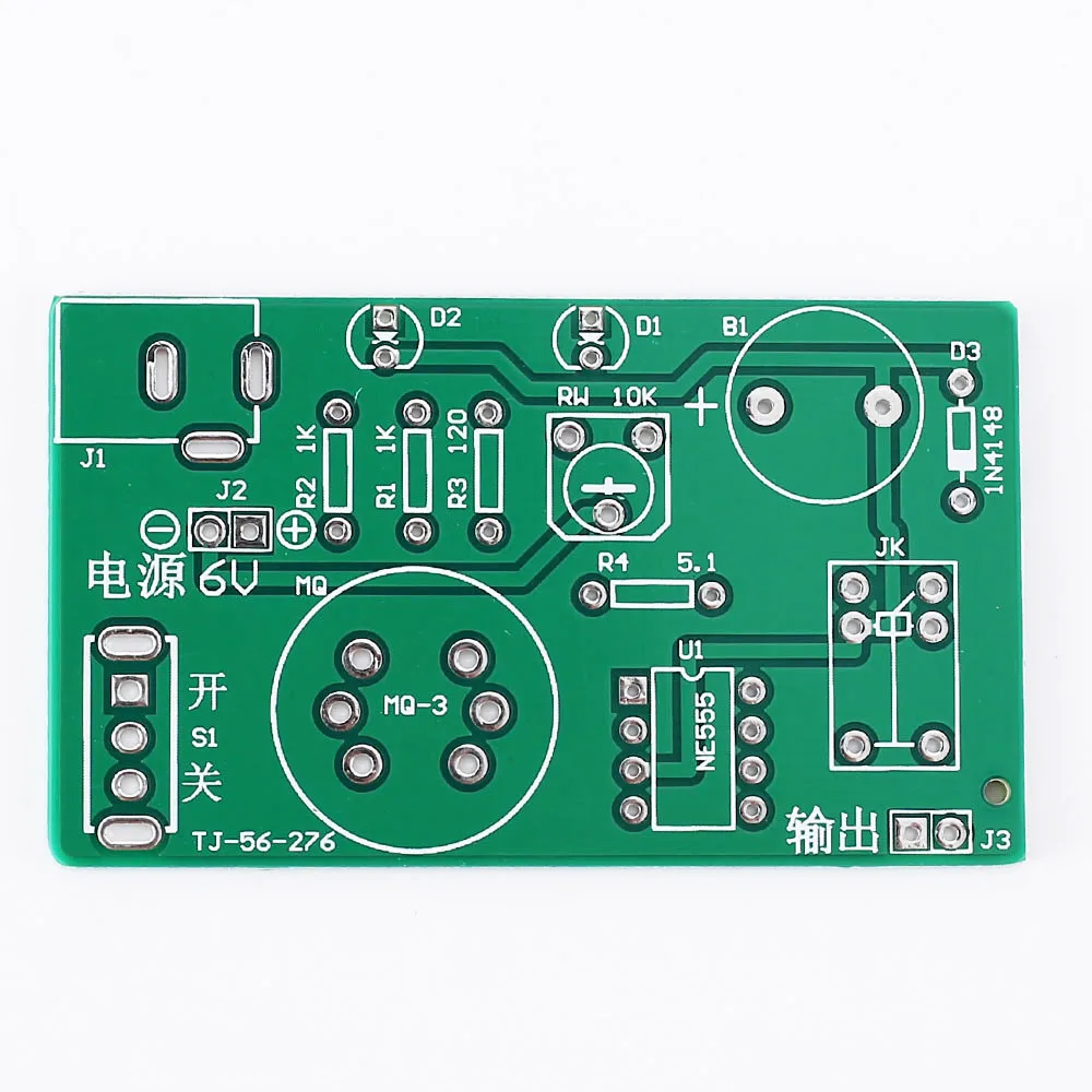 DIY Kit MQ-3 датчик детектор алкоголя тестер системы сигнализации Электронные компоненты комплект модуль алкотестер