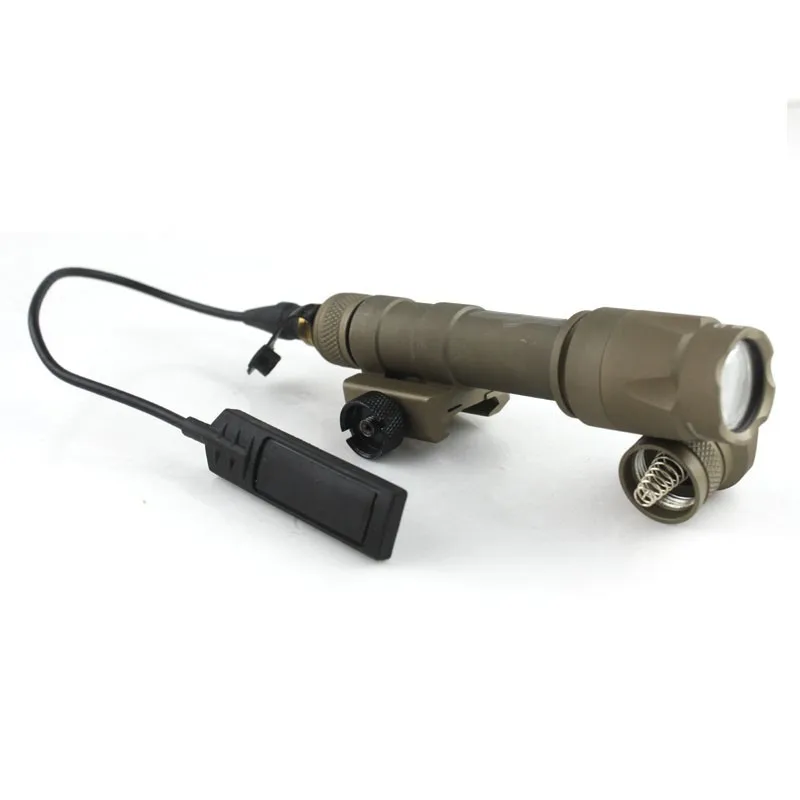 Высокое качество M600C 180 люмен скаутский фонарик Airsoft тактический фонарь подсветка для оружия подходят 20 мм Rail