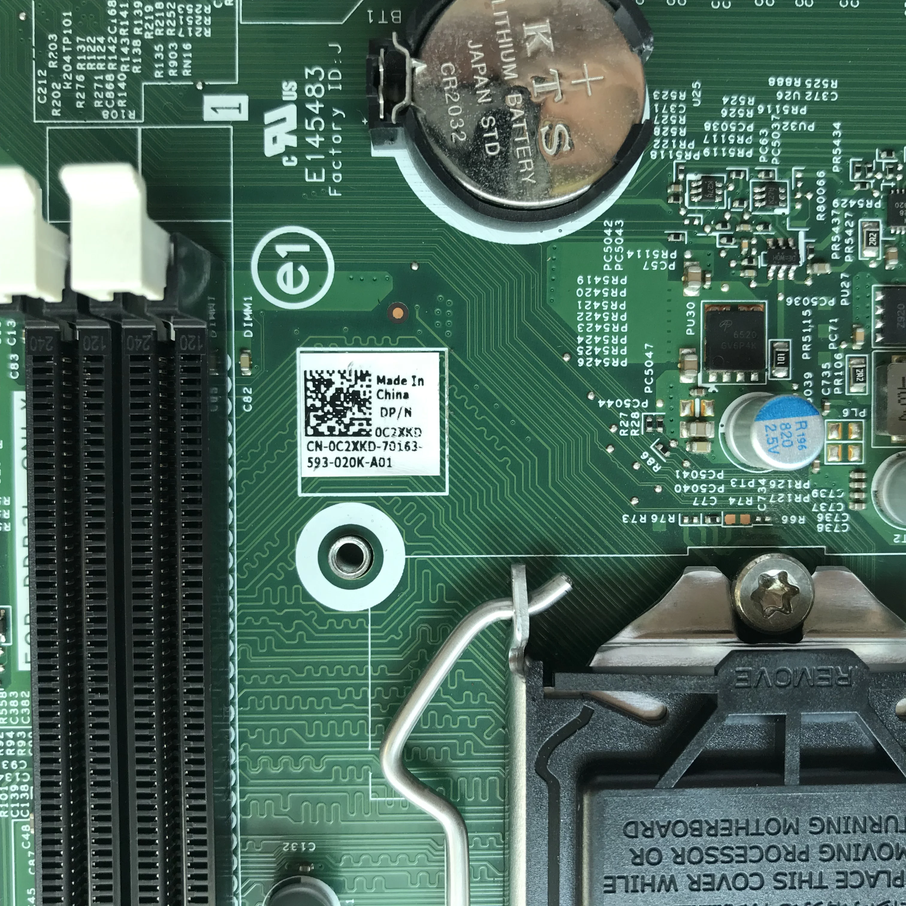 Материнская плата для настольного компьютера Dell 3650 LGA 1151 H81 DDR3L CN 0C2XKD C2XKD