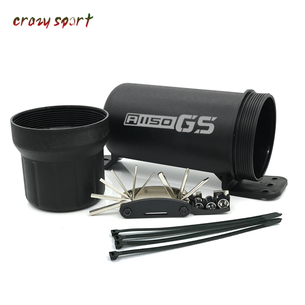

Waterproof Tube Gloves Storage Locker Box For BMW R1200GS R1200 R1150 GS R1150GS R 1200GS 1150GS Universal Off-Road With 1 tool
