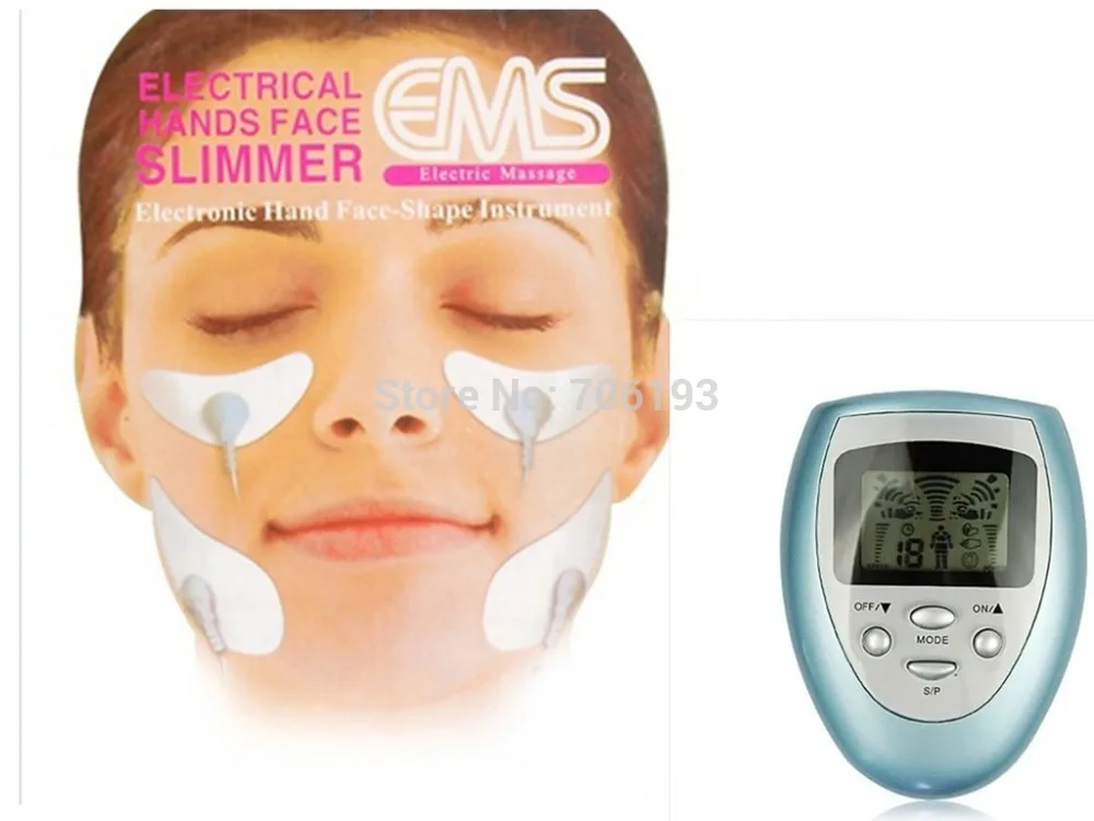 

Newest upgrade Electric Hand & Face Slimmer Massager Slimming Electronic Pulse Burn Fat free shipping