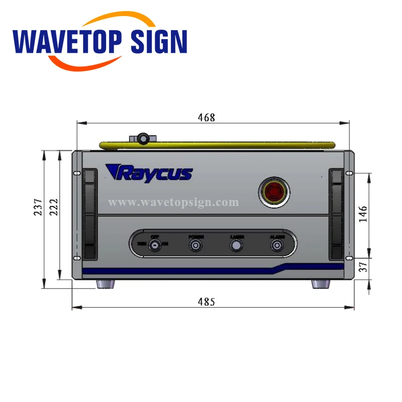 Raycus 500 Вт 750w 1000w одномодульная волоконные лазеры модуль 1064nm RFL-C500 RFL-C750 RFL-C1000 для волокно лазерной резки машина