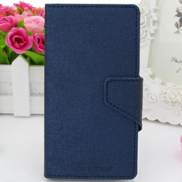 Genmoral PU Leather Cover celular Mobile phone Bag Pouch Skin Shell Case For Alcatel One Touch Idol 2S OT-6050Y TCL S830U | Мобильные