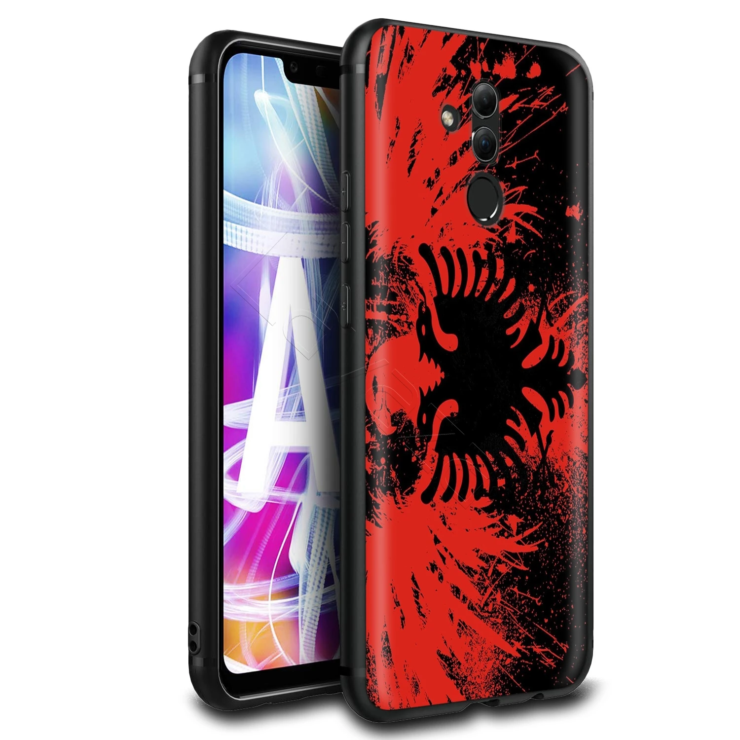 Чехол Lavaza в стиле ретро с флагом Албании и орлом для Huawei Honor 10 9 8 8x 8c 7x 7c 7a Note Nova 3 3i Lite