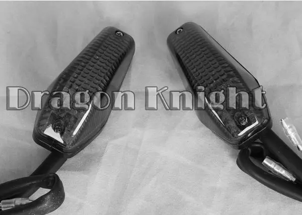 CHM-Для Мотоциклов LED Поворотов Индикаторы Мигалки Лампы Черный |