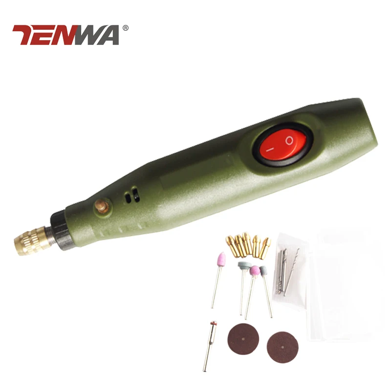 Tenwa мини электрический шлифовальный набор электрическая дрель шлифовальная