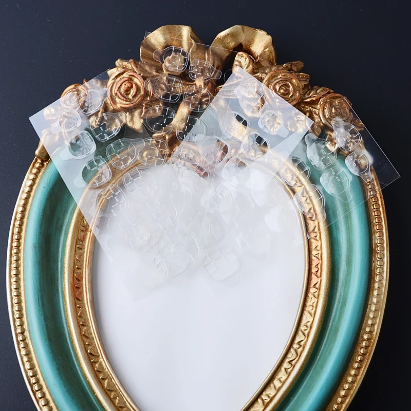 20 листов/Lot двойной ЖК-дисплея Стикеры клей Пластик прозрачные дышащие лента