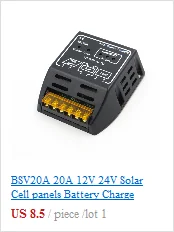 Контроллер солнечного зарядного устройства 3A 10A 12V 24V 3,7 V 7,4 V 11,1 V литий-ионный аккумулятор 18650 LiFePO4 регуляторы зарядного устройства