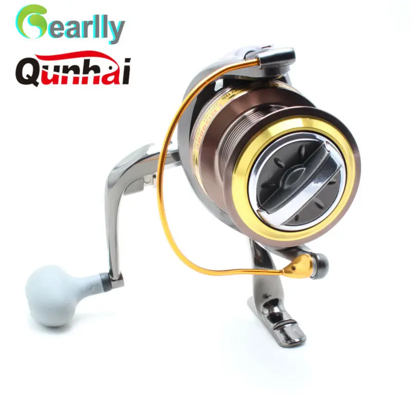 Gearlly новый бренд Qunhai Спиннинг рыболовная Катушка 13BB LDG8000-11000 4 6: 1 6BB большая игра