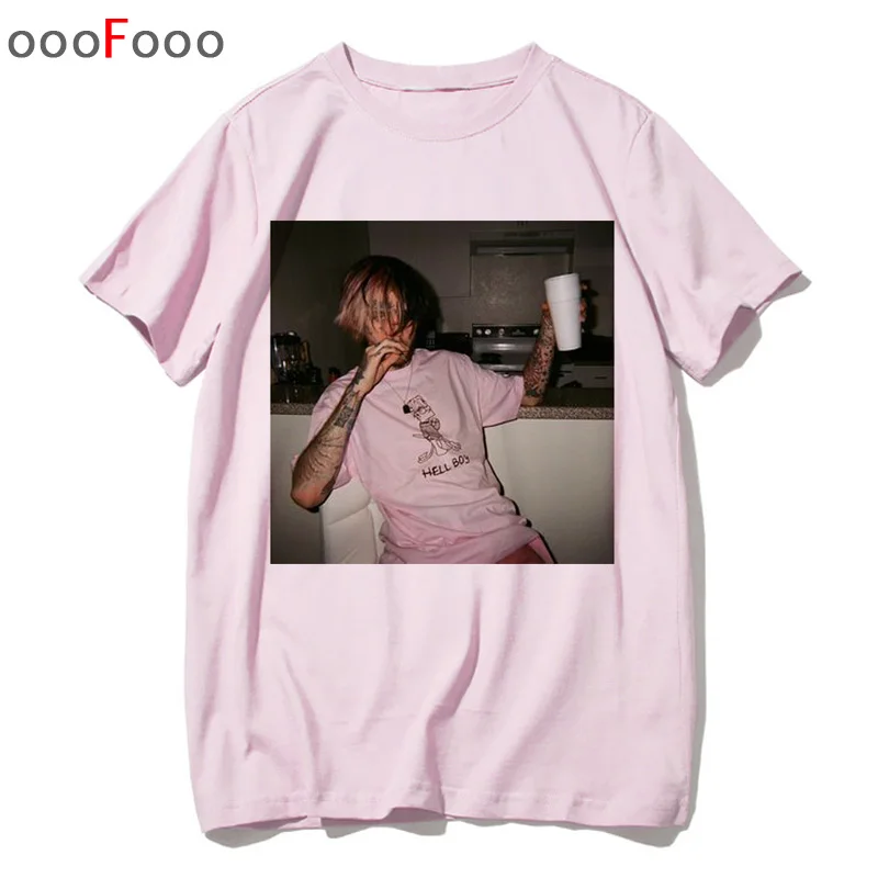 Lil peep футболка рэп Рэпер Хип-хоп Lil Peep. Cry Baby, футболка, топ, футболки, забавная футболка для мужчин, мужчин, женщин, с принтом - Цвет: 1415