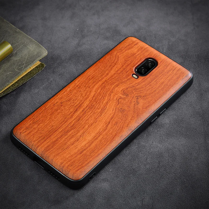 TPU Wood Роскошный чехол Rejaski с изображением деревянного волка для OnePlus 5 5T Five Bamboo Wood PC TPU Totem чехол для Oneplus 6T Oneplus Six чехол для телефона s - Цвет: TPU Wood