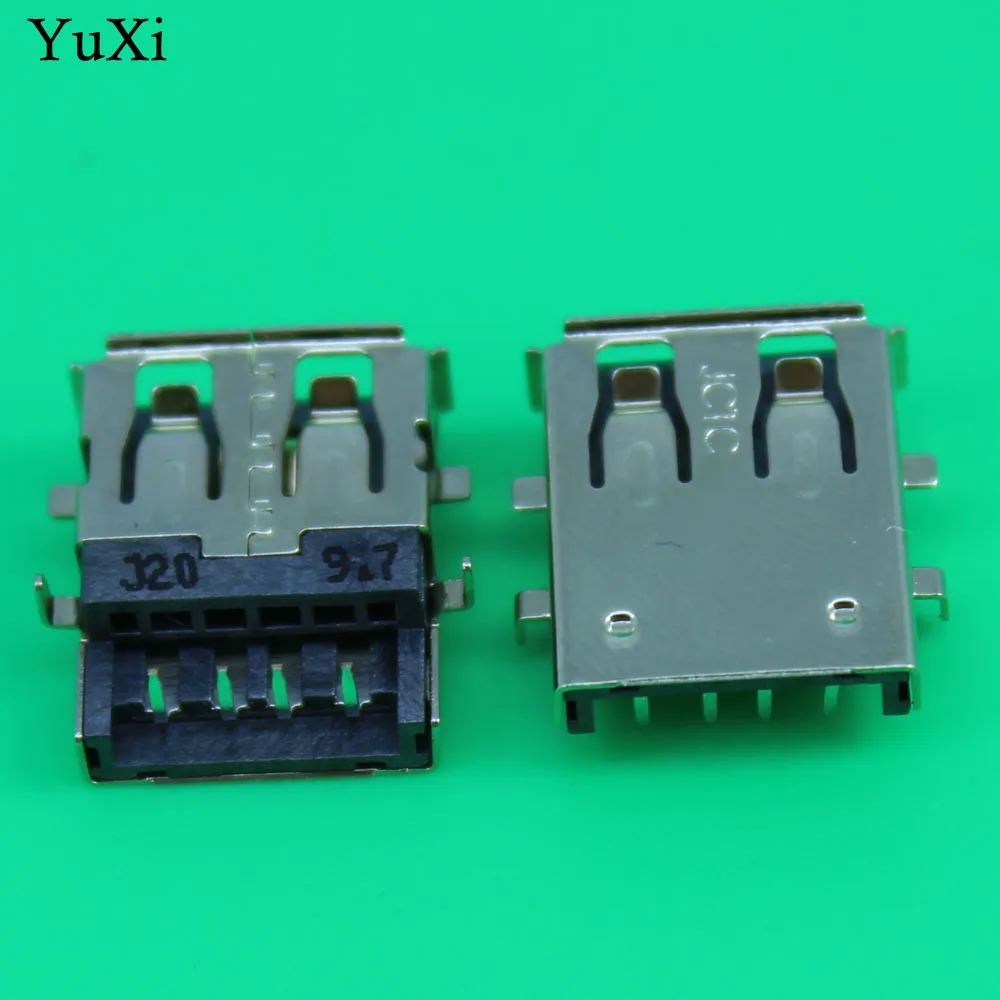 

YuXi New Laptop USB Jack for Samsung R518 R520 R522 R525 R620 R720 RV511 2.0 USB Jack USB mother seat Copper sheet downward