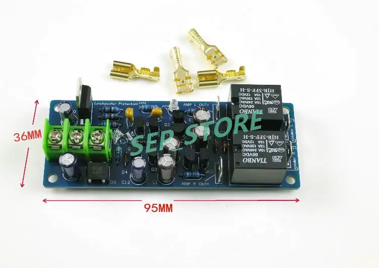 Собранная Защитная плата LJM Audio Stereo Дуэль канал динамик